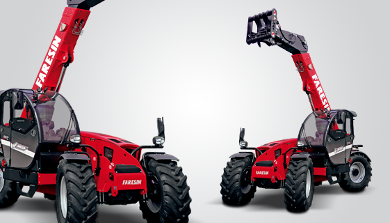 Telehandler 7.35 Angle 1